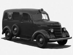 International D-2 Ambulance 1940 года